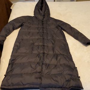Down 3/4 length women's winter jacket, Small